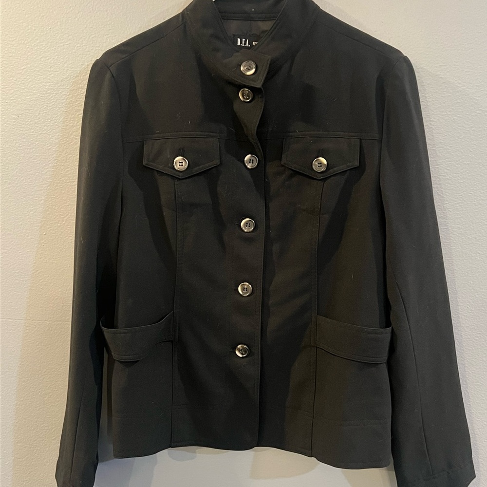 Stylish Black Blazer Suit Jacket for Women